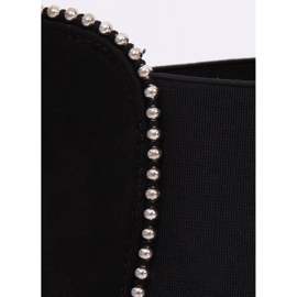 Botas negras de tacón 7392-GA Black negro 2