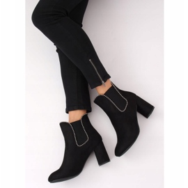 Botas negras de tacón 7392-GA Black negro 1