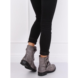 Botas grises con pelo 1061A-PA Gris 1