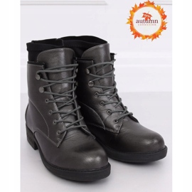 Graphite 100-901B0-1 Botas de peltre para mujer negro 1