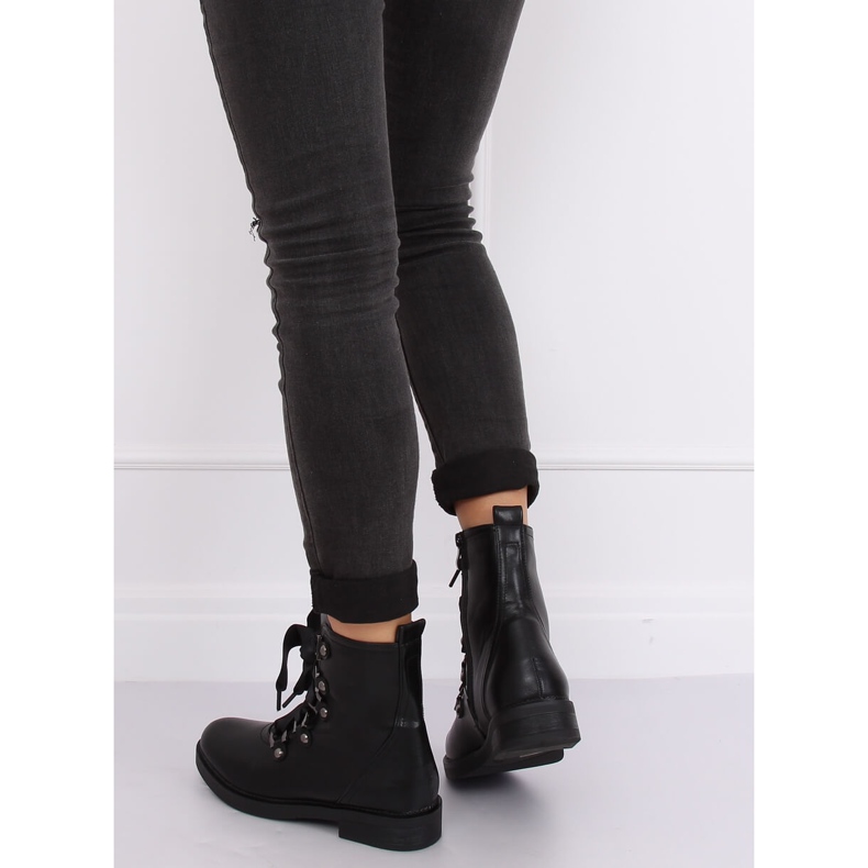 Botas militares negras BJ1523-KB Black negro 2