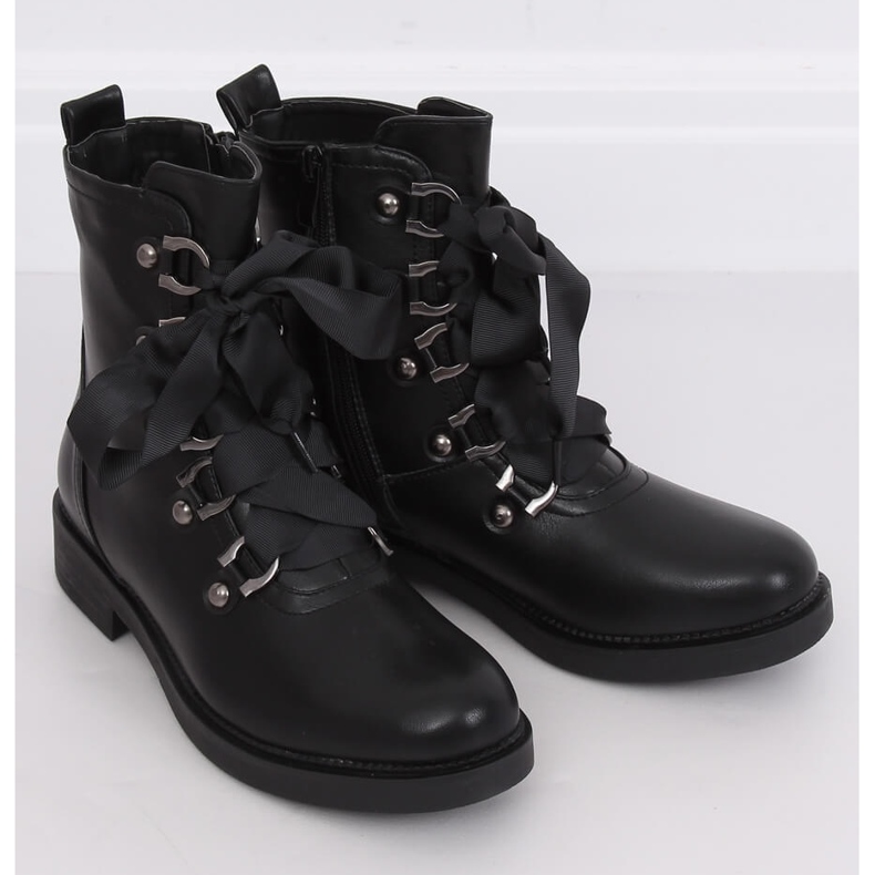 Botas militares negras BJ1523-KB Black negro 1