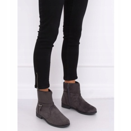 Botas de mujer ante gris MP-53 Gris 4