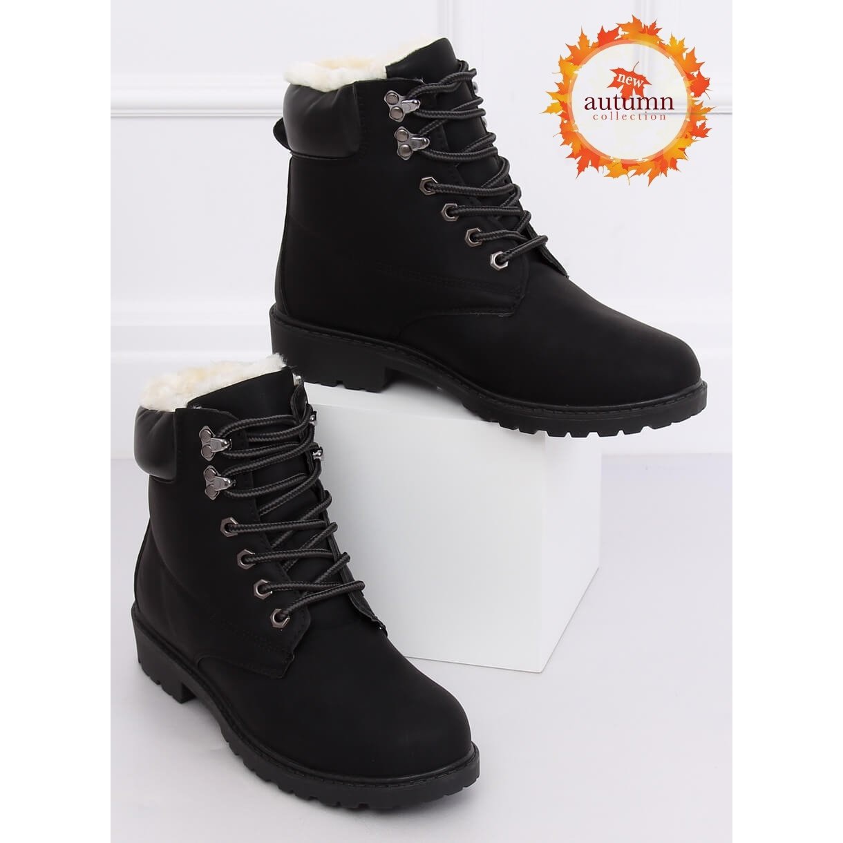 botas negras para mujer