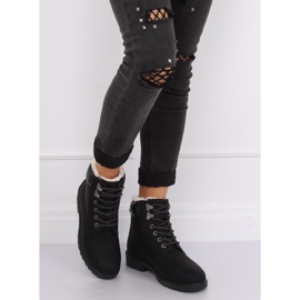 Botas negras de madera con aislamiento para mujer 1121-PA Black negro 5