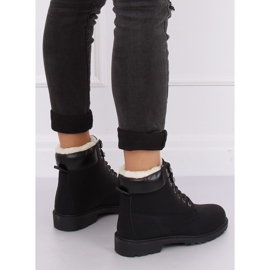 Botas negras de madera con aislamiento para mujer 1121-PA Black negro 2