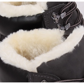 Botas de madera con aislamiento gris para mujer 1121-PA Grey 4