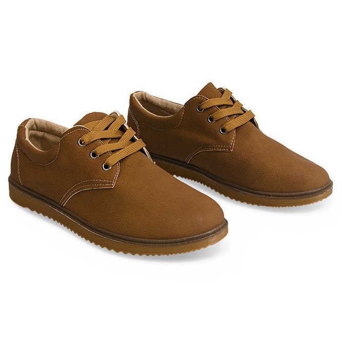 Botas Brogues Clásicas 1307 Camel marrón 2