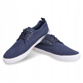 Zapatillas Casual Textil Y011 Azul 2