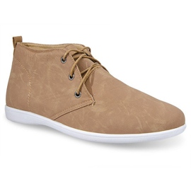 Zapatos Elegantes Altos 3569 Camel marrón 1