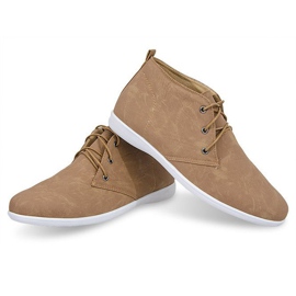 Zapatos Elegantes Altos 3569 Camel marrón 5