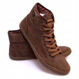 Zapatillas Altas 201 Camel marrón 2