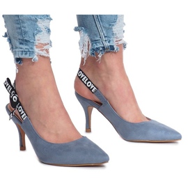Sandalias Blue Love Paris azul 1