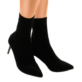 Botines negros LL-103P 2