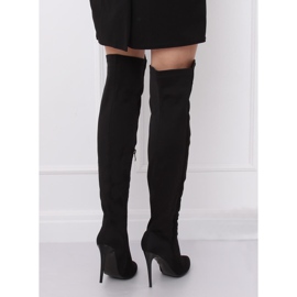 Botas negras con pin 0H010 Negro 3