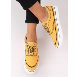 Zapatillas de mujer amarillas BS103 Yellow amarillo 3