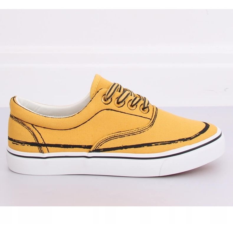 Zapatillas de mujer amarillas BS103 Yellow amarillo 2