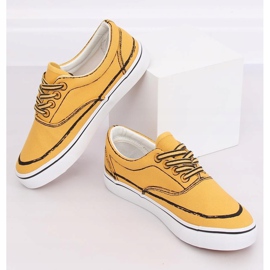 Zapatillas de mujer amarillas BS103 Yellow amarillo 4