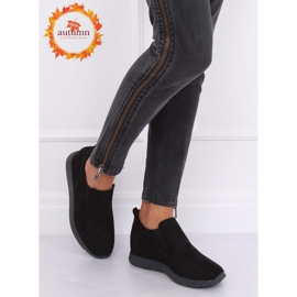 Zapatos negros en una cuña oculta negro ZY-7K67 Negro 1 Zapatos negros en una cuña oculta negro ZY-7K67 Negro 1