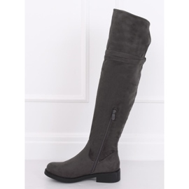 Botas mosqueteras gris SU-2850 Grey 1 Botas mosqueteras gris SU-2850 Grey 1