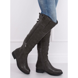 Botas mosquetero gris F2075 Gris 5