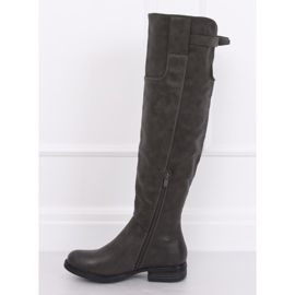 Botas mosquetero gris F2075 Gris 1 Botas mosquetero gris F2075 Gris 1