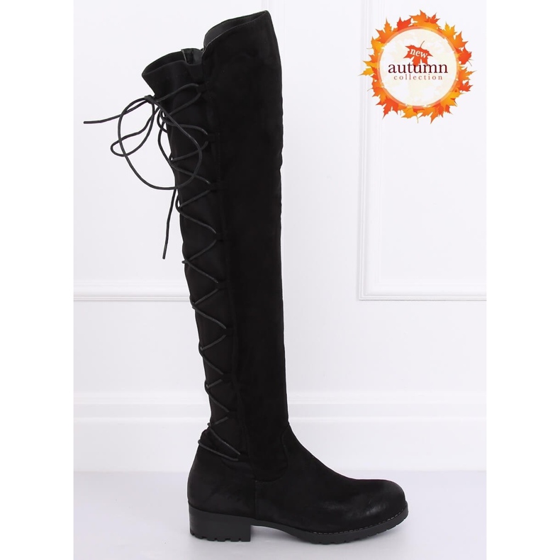 Black F2020 Botas de montar negras con parte superior flexible negro 1 Black F2020 Botas de montar negras con parte superior flexible negro 1