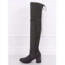 Botas por encima de la rodilla gris otoño C-7172 gris 1 Botas por encima de la rodilla gris otoño C-7172 gris 1