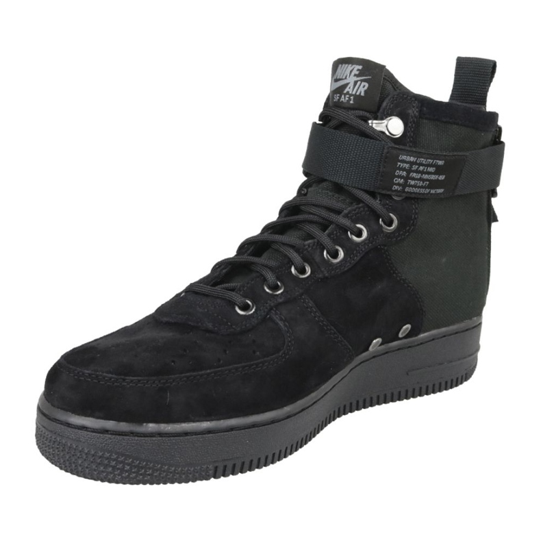 Zapato Nike Sf Air Force 1 Mid M 917753-008 negro 1