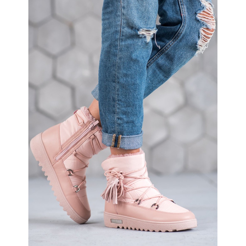 Botas de nieve MCKEYLOR rosado 2 Botas de nieve MCKEYLOR rosado 2