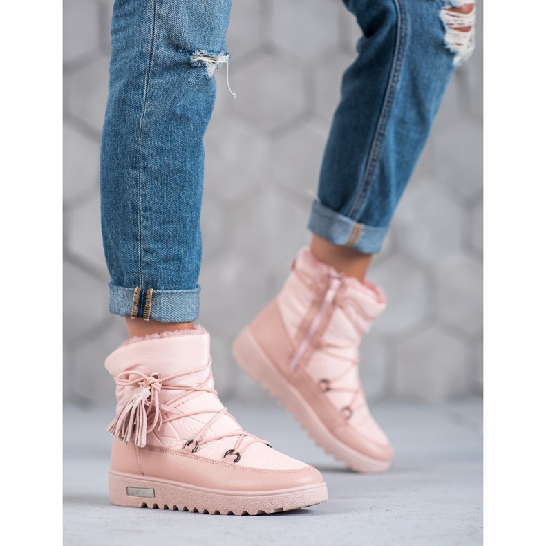 Botas de nieve MCKEYLOR rosa 1