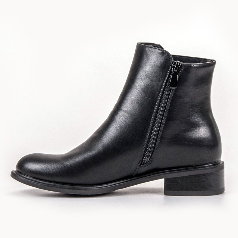 Botas con cremallera VINCEZA negro 2