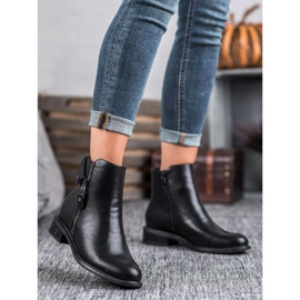 Botas con cremallera VINCEZA negro 4