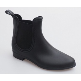 Botas de lluvia cortas con goma 608 Negro 1