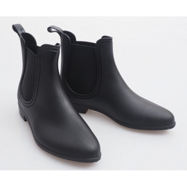 Botas de lluvia cortas con goma 608 Negro 4
