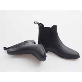 Botas de lluvia cortas con goma 608 Negro 5