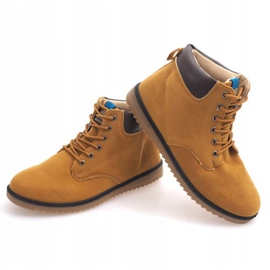 Botas altas de hombre NO202 Camel marrón 3