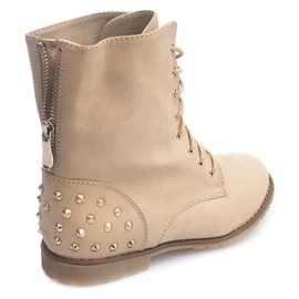 Botas ricamente decoradas 1511-2 Beige 2