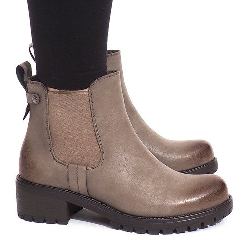 Botas de abrigo BH56-KB Khaki multicolor verde 1 Botas de abrigo BH56-KB Khaki multicolor verde 1