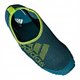 Zapatillas de agua Adidas Kurobe K Jr CM7644 verde azul 5