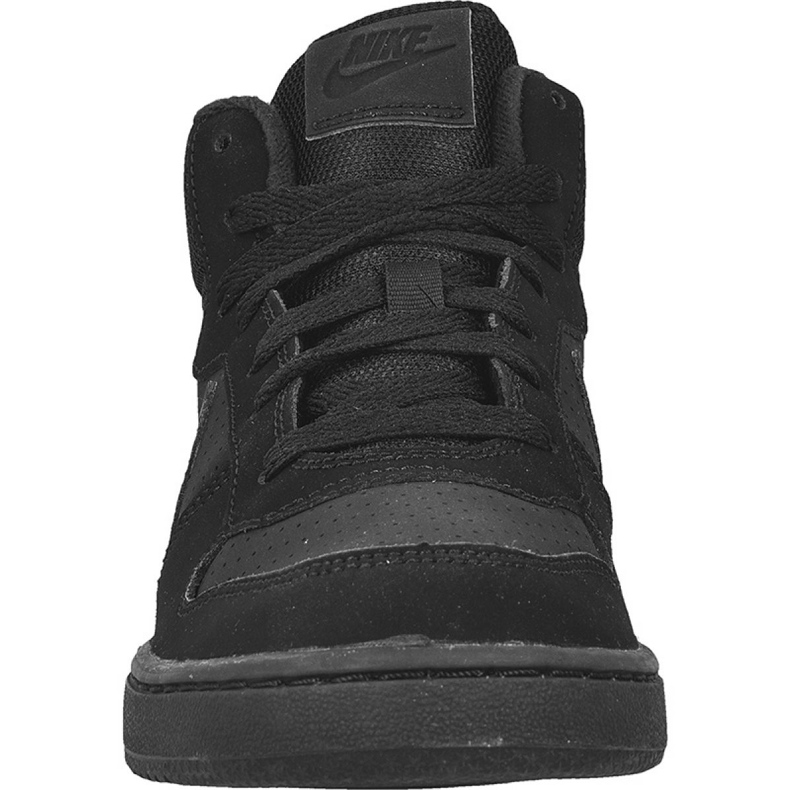 Zapatillas Nike Sportswear Court Borough Mid (GS) Jr 839977-001 negro 2