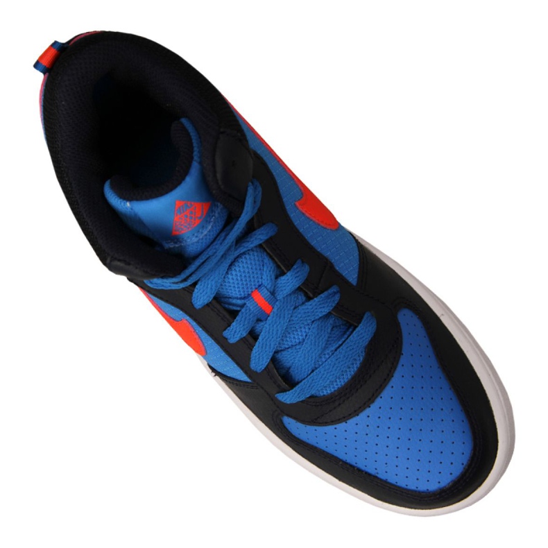 Zapatillas Nike Court Borough Mid Jr 839977-403 azul multicolor 2