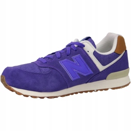 Zapatillas New Balance W KL574EUG púrpura 1
