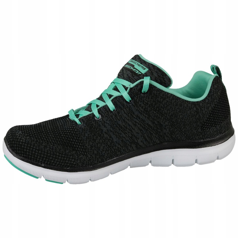 Skechers Flex Appeal 2.0 W 12756-BKAQ negro 1