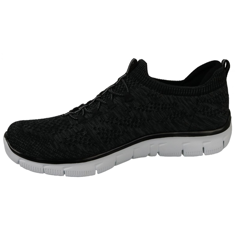 Zapatillas Skechers Empire W 12418-BKW negro 1