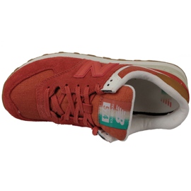 Zapatillas New Balance W WL574SEA naranja 2