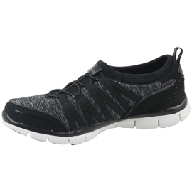 Zapatillas Skechers Gratis W 22602-BKW gris 1 Zapatillas Skechers Gratis W 22602-BKW gris 1