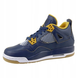 Nike Jordan 4 Retro Bg Jr 408452-425 azul marino 1 Nike Jordan 4 Retro Bg Jr 408452-425 azul marino 1