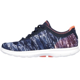 Zapatillas Skechers Go Step W 14200-NVCL azul marino multicolor 2