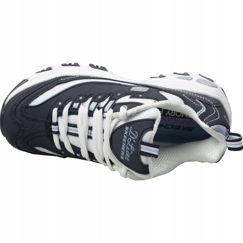 Zapatillas Skechers D'Lites Biggest Fan W 11930-NVW azul marino 2